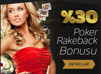 %13 poker rakebak bonusu al�n!